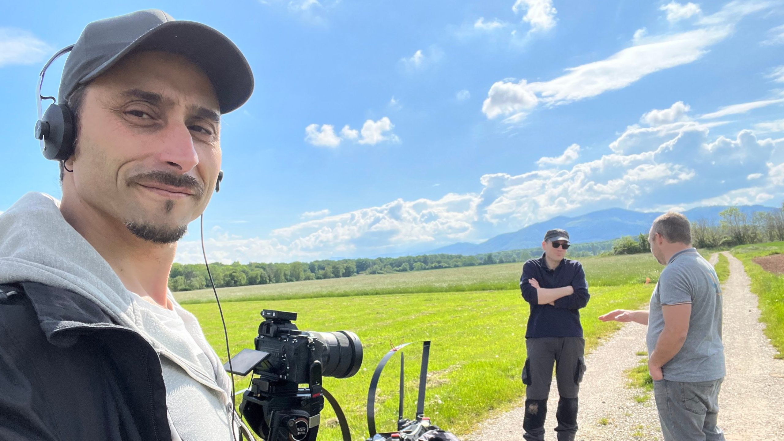 Rencontre en Alsace entre Julien Heyl, pilote d’Exomo, Suprahead et Dragonfly