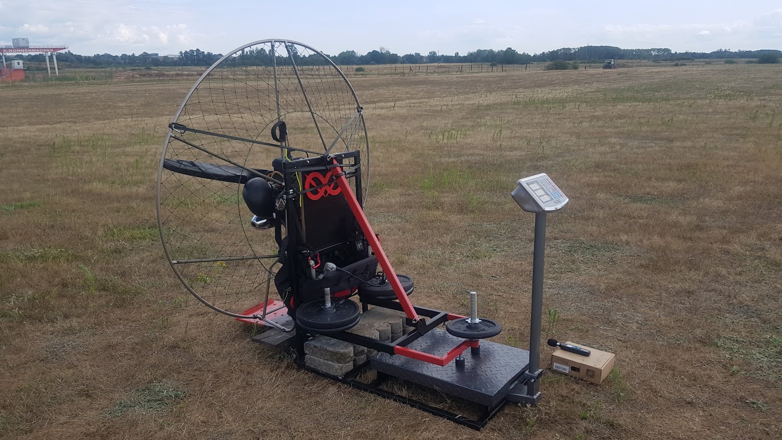 Châssis titane paramoteur cage | MACFLY PARAMOTORS