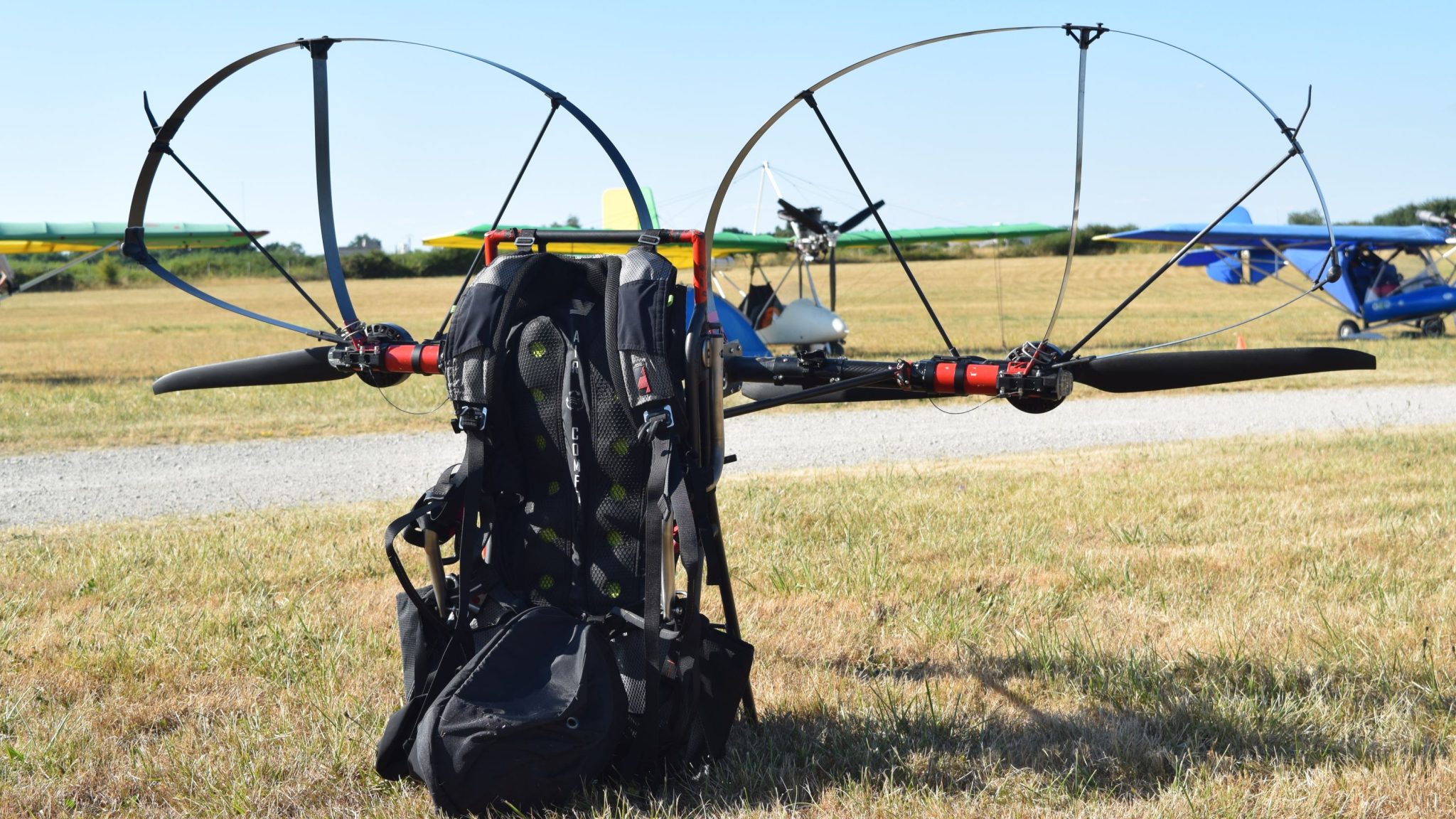 Paramoteur électrique longue autonomie, le projet de Christophe